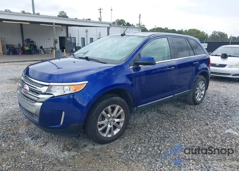 2014 Ford Edge Limited из США, поврежденный, VIN 2FMDK3KC1EBA34597